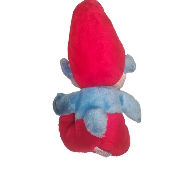 Vtg Smurfs 1979 10" Christmas Papa Smurf  Nutshell PEYO Wallace And Berrie Plush - Picture 4 of 6